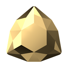 SWAROVSKI 4706 MM 17,0 CRYSTAL AURUM F