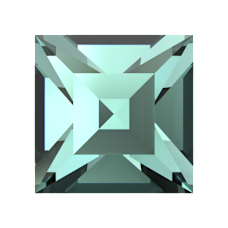 SWAROVSKI 4428 MM 1,5 REC. CARIBBEAN GREEN F