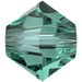 SWAROVSKI 5328 MM 4,0 REC. CARIBBEAN GREEN