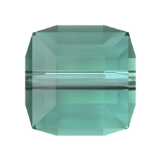 SWAROVSKI 5601 MM 6,0 REC. CARIBBEAN GREEN
