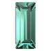 SWAROVSKI 4501 MM 7,0X 3,0 REC. CARIBBEAN GREEN F