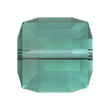 SWAROVSKI 5601 MM 8,0 REC. CARIBBEAN GREEN