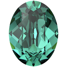 SWAROVSKI 4120 MM 8,0X 6,0 REC. CARIBBEAN GREEN F