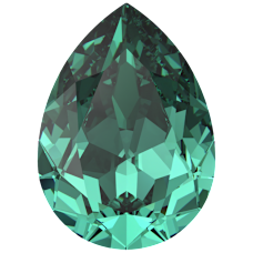 SWAROVSKI 4320 MM 18,0X 13,0 REC. CARIBBEAN GREEN F