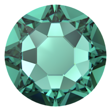 SWAROVSKI 2078 SS 34 REC. CARIBBEAN GREEN A HF