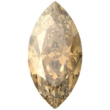 SWAROVSKI 4210 MM 8,0X 4,0 CRYSTAL GOL.SHADOW F