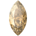 SWAROVSKI 4210 MM 8,0X 4,0 CRYSTAL GOL.SHADOW F