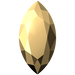 SWAROVSKI 4210 MM 8,0X 4,0 CRYSTAL AURUM F