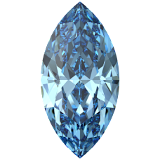 SWAROVSKI 4210 MM 10,0X 5,0 AQUAMARINE F