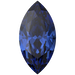 SWAROVSKI 4210 MM 10,0X 5,0 REC. DARK SAPPHIRE F
