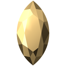 SWAROVSKI 4210 MM 10,0X 5,0 CRYSTAL AURUM F