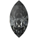 SWAROVSKI 4210 MM 10,0X 5,0 CRYSTAL SILVNIGHT F