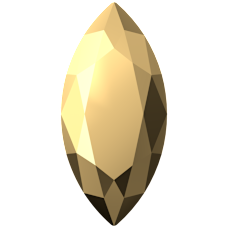 SWAROVSKI 4210 MM 15,0X 7,0 CRYSTAL AURUM F