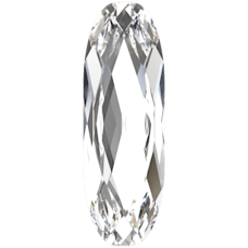 SWAROVSKI 4161 MM 15,0X 5,0 CRYSTAL F