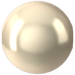 SWAROVSKI 5810 MM 3,0 CRYSTAL CREAM PEARL