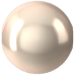 SWAROVSKI 5810 MM 3,0 CRYSTAL CREAMROSE PEARL
