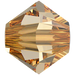 SWAROVSKI 5328 MM 4,0 CRYSTAL GOL.SHADOW