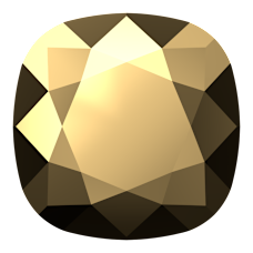 SWAROVSKI 4470 MM 10,0 CRYSTAL AURUM F