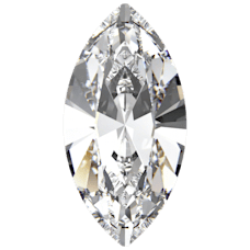 SWAROVSKI 4228 MM 6,0X 3,0 CRYSTAL F