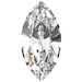 SWAROVSKI 4228 MM 6,0X 3,0 CRYSTAL F